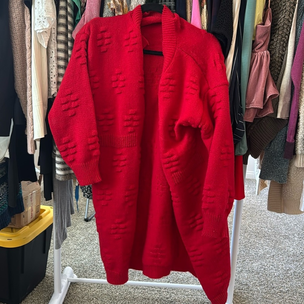 Red Cardi